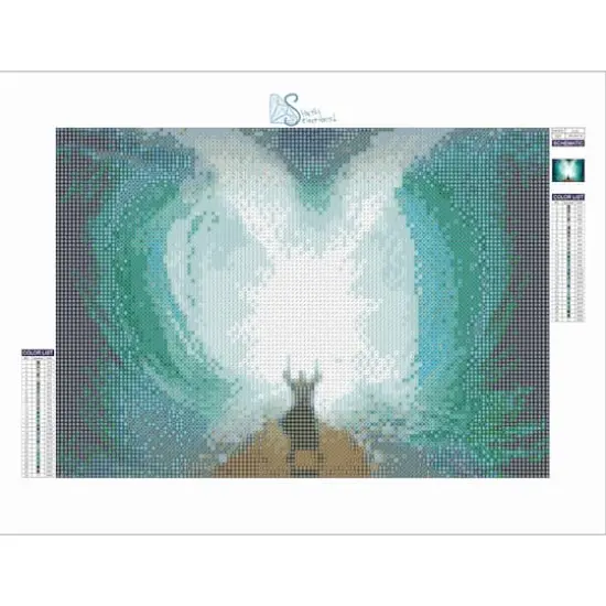 Sparkly Selections Parting the Red Sea Diamond Painting Kit, Round Diamonds {3}