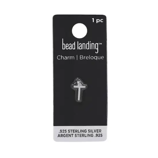 Sterling Silver Alphabet Charm by Bead Landing&trade; T {7}