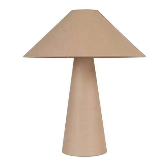 Hello Honey&reg; 22" Lumina Natural Linen Table Lamp {7}