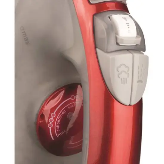 Brentwood&reg; Nonstick Steam Iron Red {9}