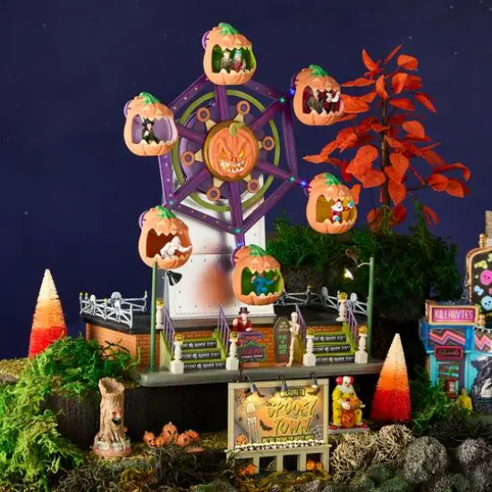Lemax&reg; Spooky Town&reg; Jumping Jacks Ferris Wheel {3}
