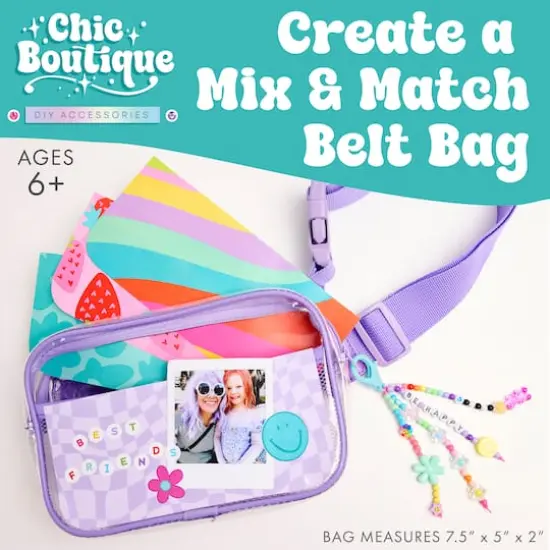 Creativity for Kids&reg; Chic Boutique Belt Bag {3}