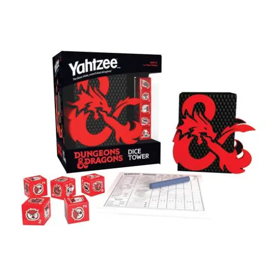 Yahtzee - Dungeons & Dragons Dice Tower {5}