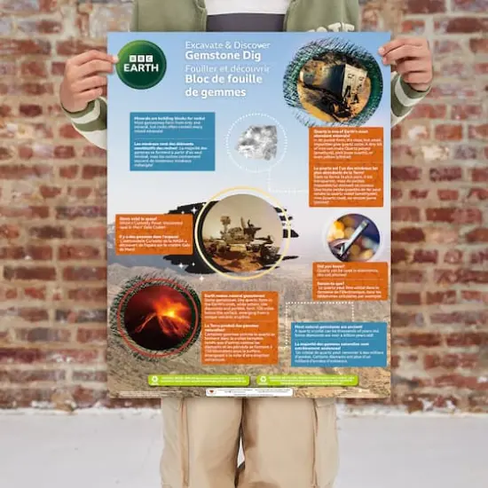 BBC Earth Excavate & Discover Gemstone Dig {7}