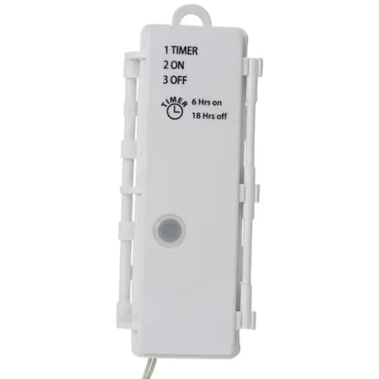 3ft. Pre-lit White Pine Artificial Christmas Tree, Multicolor Lights {6}