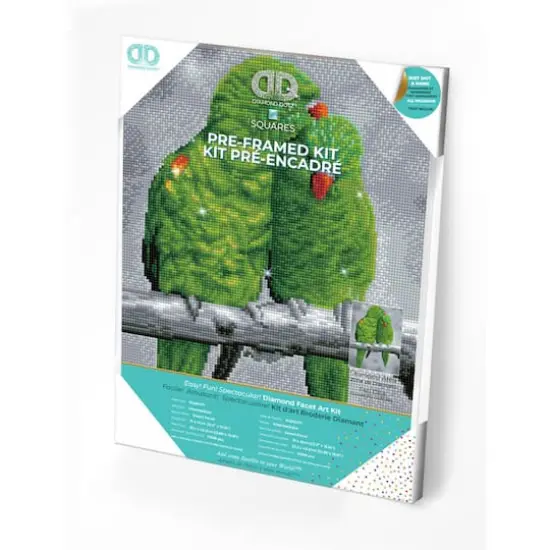 Diamond Dotz® Intermediate Sweet Perch Pre-Framed Diamond Painting Kit {4}