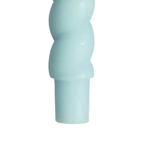 Hello Honey&reg; 10" Light Blue Unscented Twisted Taper Candles, 2ct. {5}