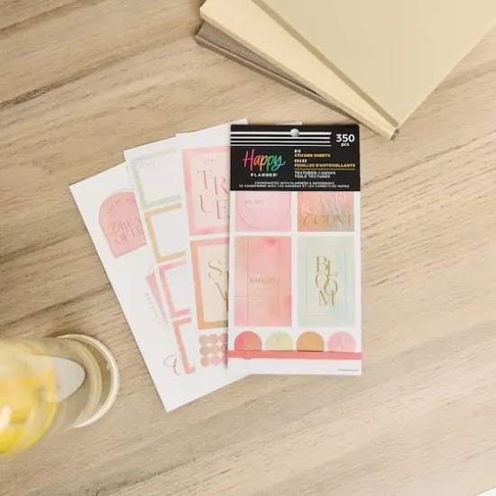 The Big Happy Planner&reg; Textured Canvas Sticker Book {6}