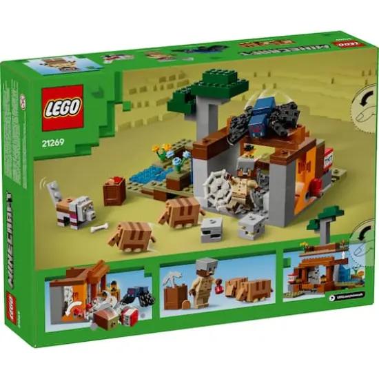 LEGO&reg; Minecraft&reg; The Armadillo Mine Expedition Video Game Figure 21269 {4}