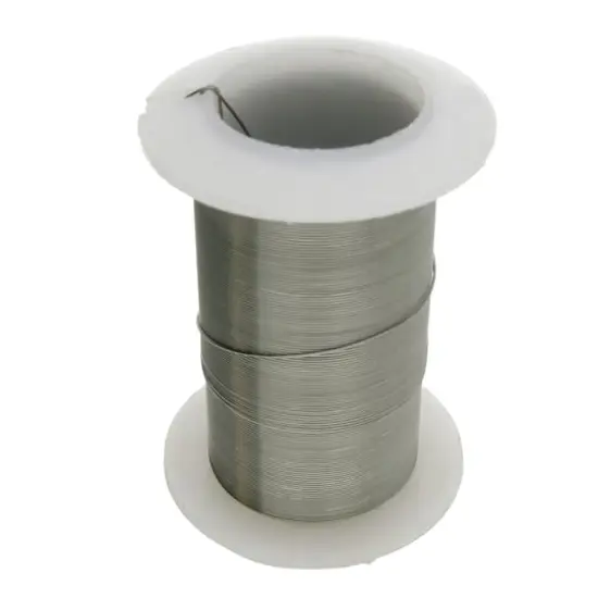 The Beadsmith&reg; Wire&trade; Elements 28 Gauge Tarnish-Resistant Wire Hematite {6}