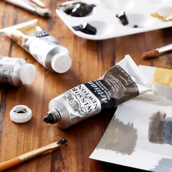 Winsor & Newton&reg; Artisan Water Mixable Oil Color, 37mL Raw Umber {3}