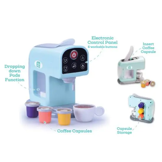 Nothing But Fun Toys My First Coffee Maker Playset {3}