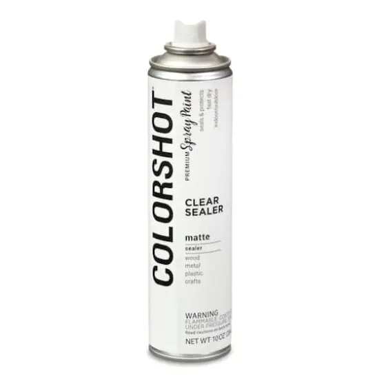 COLORSHOT&reg; Clear Sealer Matte Spray Paint {4}