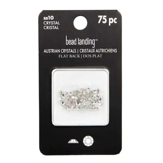 SS10 Round Flatback Austrian Crystals by Bead Landing&trade;, 75ct. {5}