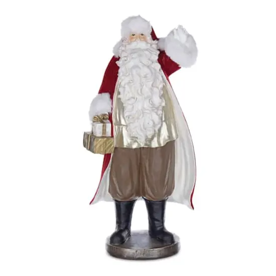 17" Santa with Presents Statue {1}