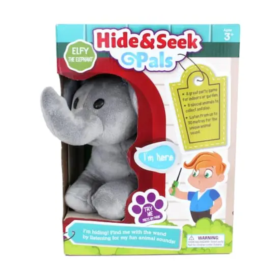 Hide & Seek Pals - Elfy the Elephant {1}