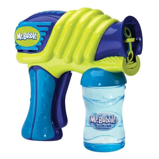 Kid Galaxy Green Mr. Bubble Toy Blaster Gun {1}
