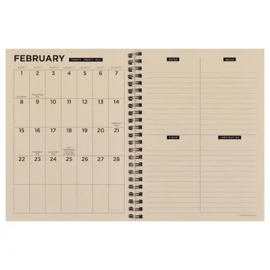 TF Publishing 2025-2026 Stamp Out Medium Weekly/Monthly Planner {3}