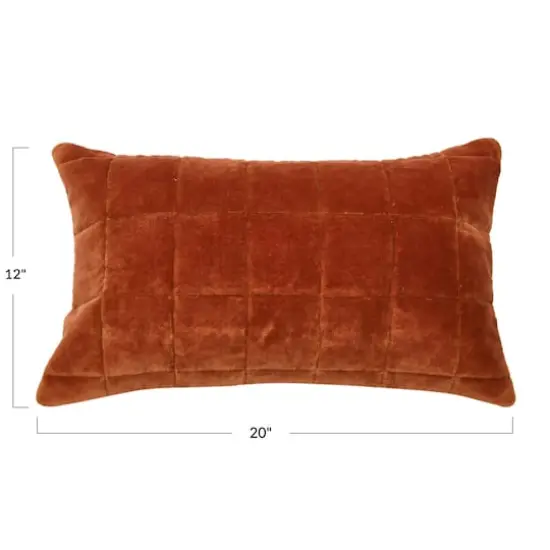 Hello Honey&reg; Quilted Velvet Lumbar Pillow Cover {5}