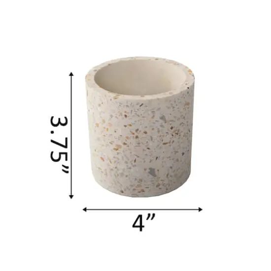 Flora Bunda 4" Terrazzo Pot {3}