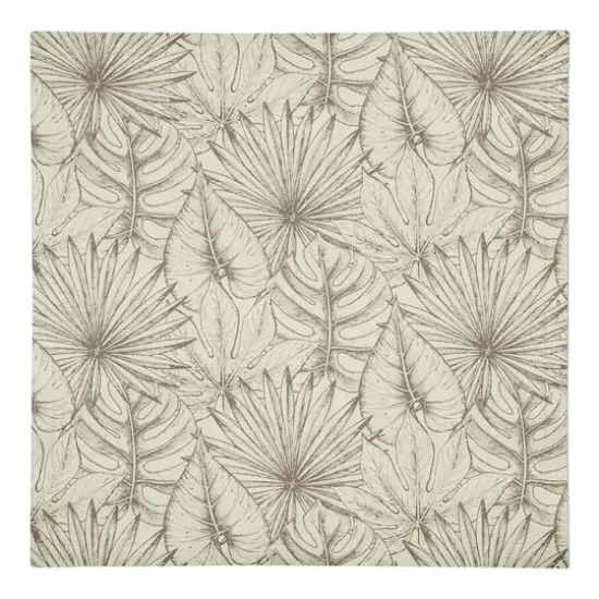 Vintage Palms Cotton Twill Dinner Napkin {1}