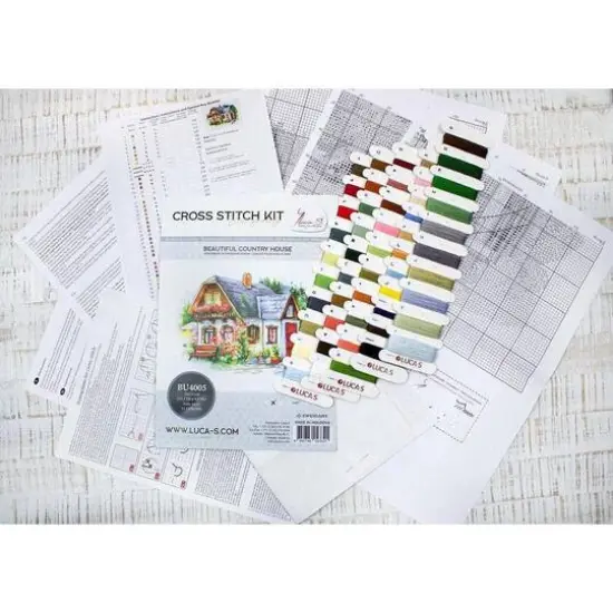 Luca-s Beautiful Country House Counted Cross Stitch Kit {16}