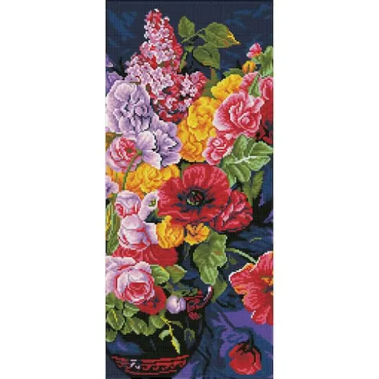 Diamond Dotz&reg; Intermediate Romantic Bouquet Diamond Painting Kit {4}