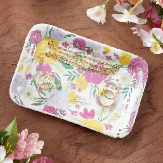 Kate Aspen&reg; Garden Blooms Trinket Dish {5}