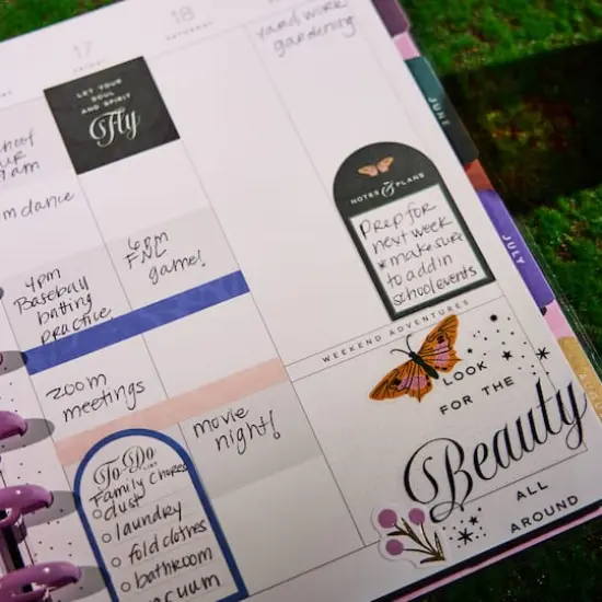 The Classic Happy Planner&reg; Butterfly Botanics {14}