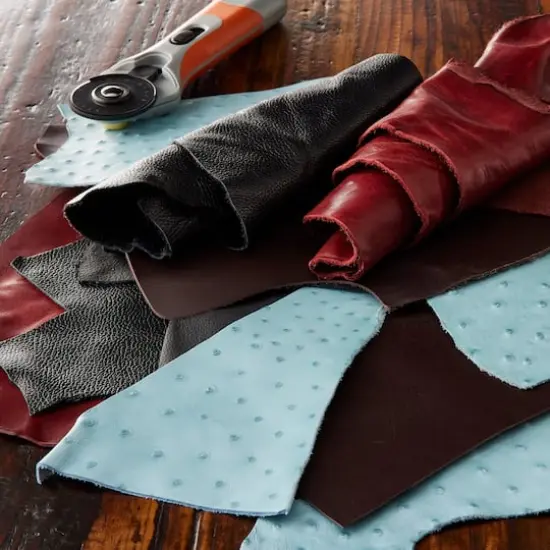 Premium Leather Remnants by ArtMinds&trade; {3}