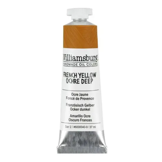 Williamsburg&reg; Artist Oil Colors, 37mL French Yellow Ochre Deep {1}