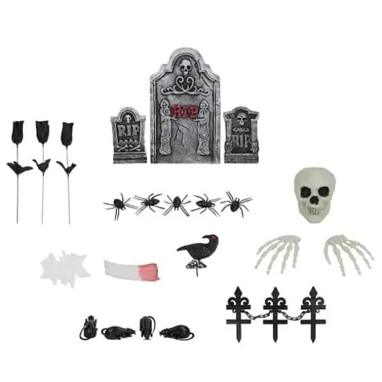 Tombstone Outdoor Halloween Decoration Set {1}