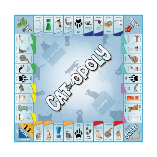 Cat-Opoly Board Game {5}