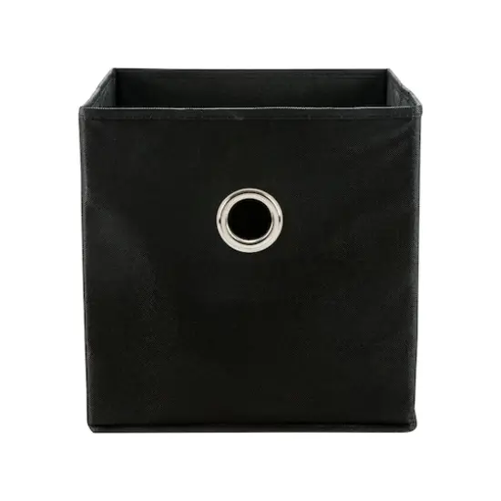 Organize It All 12" Black Storage Cubes, 2ct. {5}