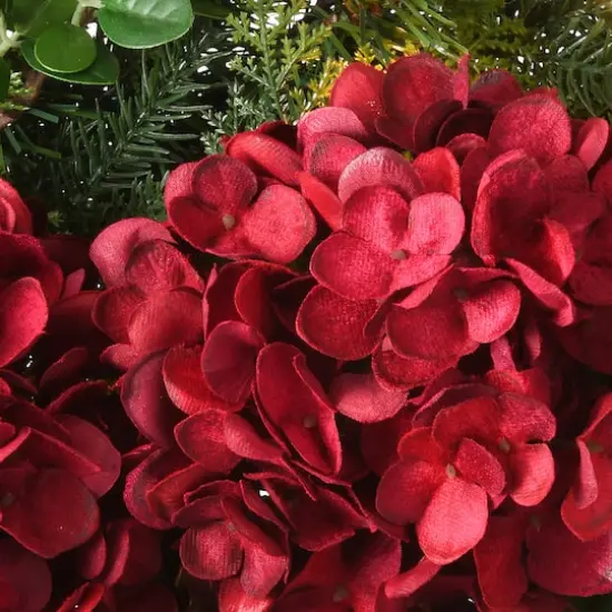 30" Warm White LED Decorated Vienna Waltz Wreath {6}