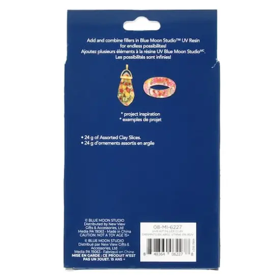 Blue Moon Studio&trade; UV Resin Craft Clay Filler Kit {6}