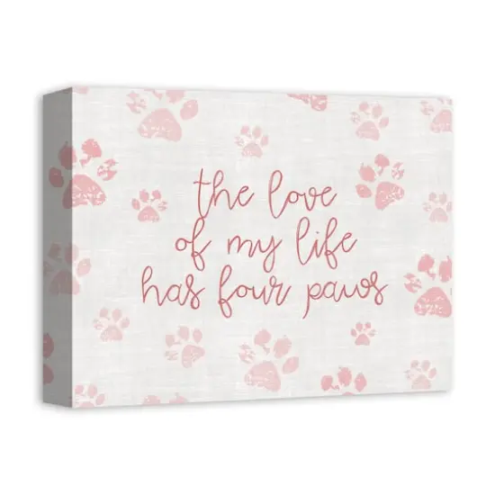 Love Of My Life 11" x 14" Canvas Wall Art {3}