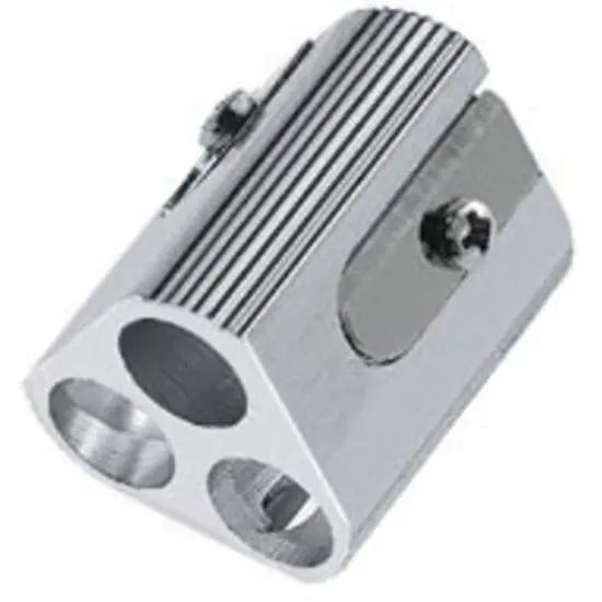 Mobius & Ruppert Aluminum Triple-Hole Pencil Sharpener {1}