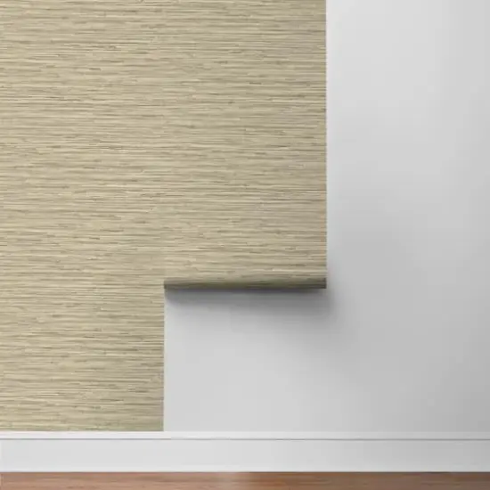 Surface Style Tiki Texture Peel & Stick Wallpaper Oatmeal {7}