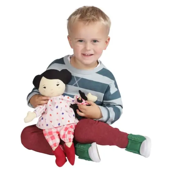 Manhattan Toy&reg; Playdate Friends Nico Doll with Mini Rooster {5}