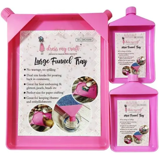 Dress My Craft&reg; Funnel Tray Combo Set {3}