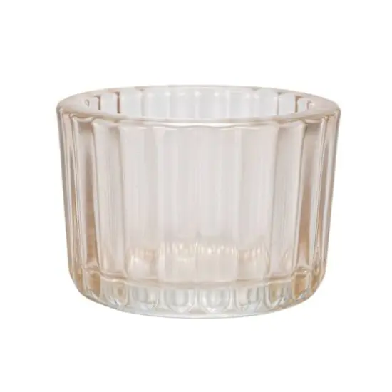 Hello Honey&reg; Yoga Figure & Glass Votive Candle Holder Set {11}