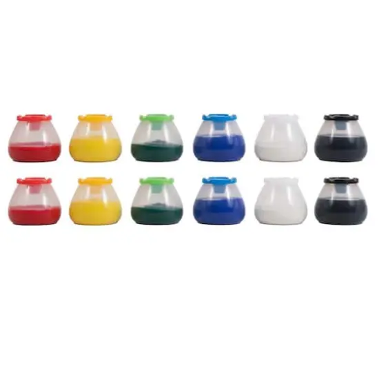 Ready 2 Learn&reg; No Spill No Tip Paint Pots, 2 Packs of 6 {1}
