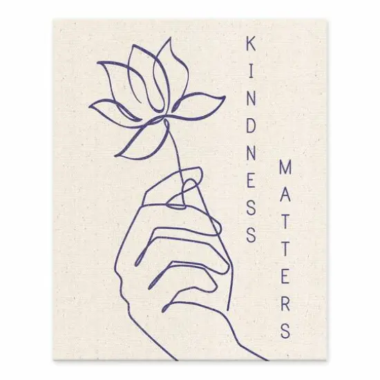 Kindness Matters Tabletop Canvas Art {1}