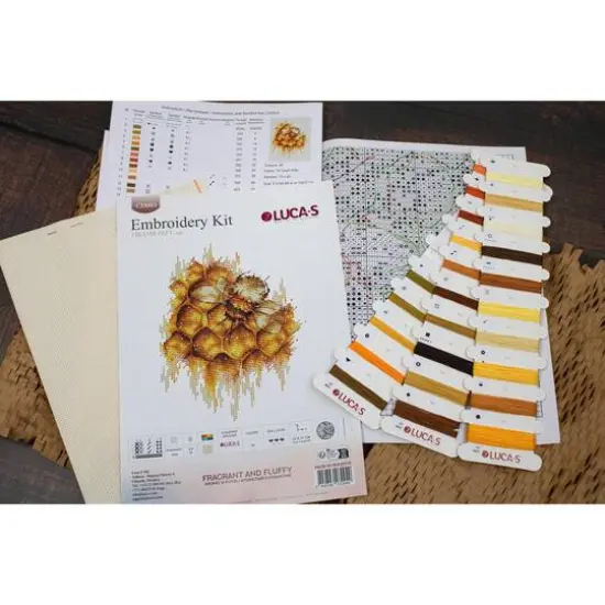 Luca-S Fragrant and Fluffy Counted Cross-Stitch Kit {5}