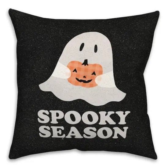 Spooky Season Throw Pillow {1}