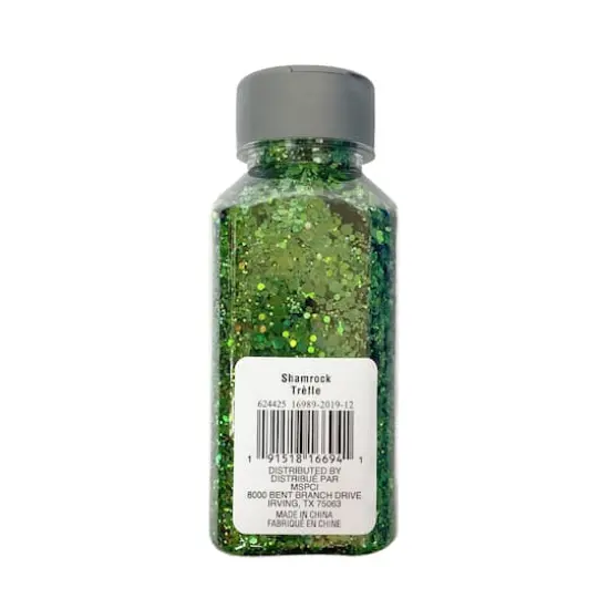 Glitzy Mix Specialty Polyester Glitter by Recollections&trade;Shamrock {5}