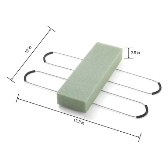 FloraCraft&reg; Floral Tombstone Hugger Green {5}