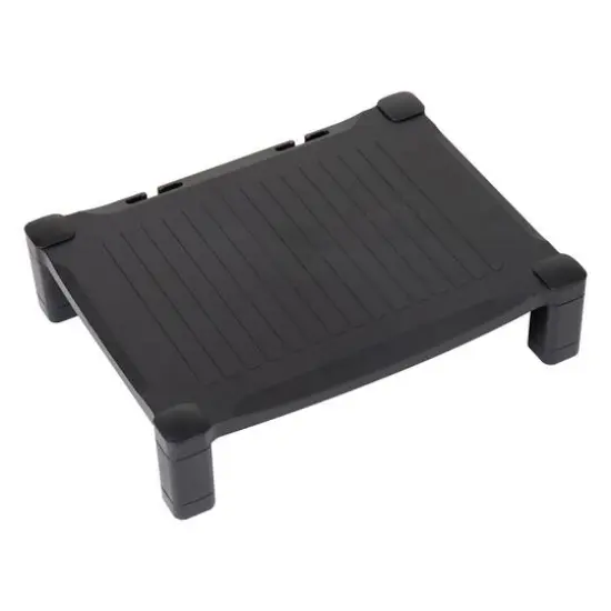Mind Reader Black Adjustable Plastic Monitor Stand {7}
