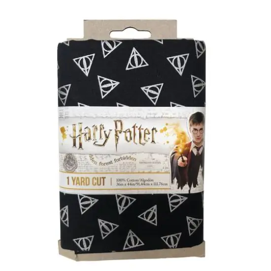 Camelot Fabrics Harry Potter Diamonds Cotton Precut, 4ct. {1}
